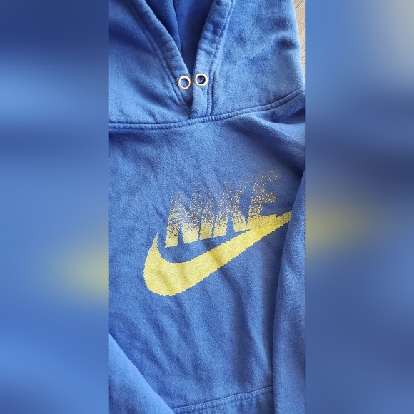 Nike Hoodie, Men's M, Blue - Picture 2 of 3